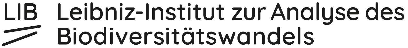 Logo Leibniz-Institut zur Analyse des Biodiversitätswandels