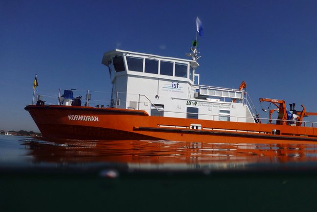 Schiff auf Bodensee