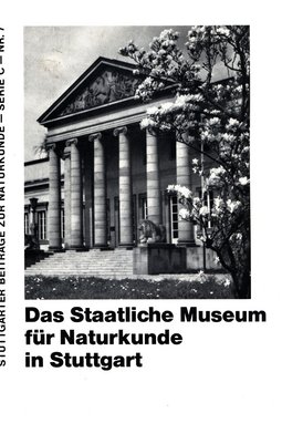 Cover Serie C Nr. 07 Das Staatliche Museum für Naturkunde Stuttgart