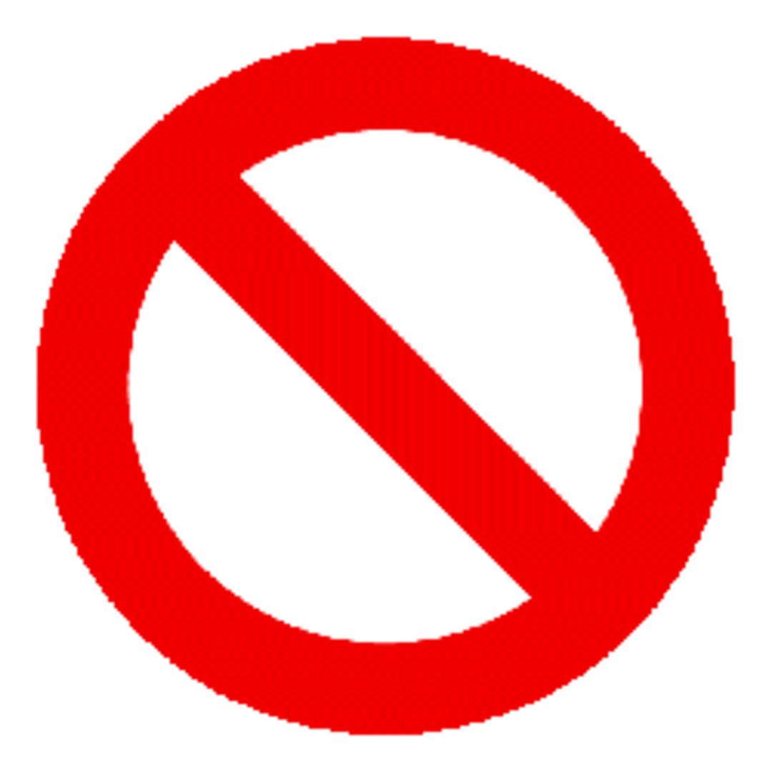 Verbotszeichen