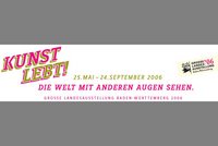 Plakat Sonderausstellung Kunst lebt