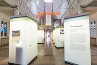 Eingangsbereich der Sonderausstellung "Anthropozän".