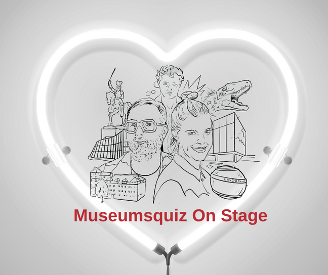 Logo des Museumsquiz On Stage