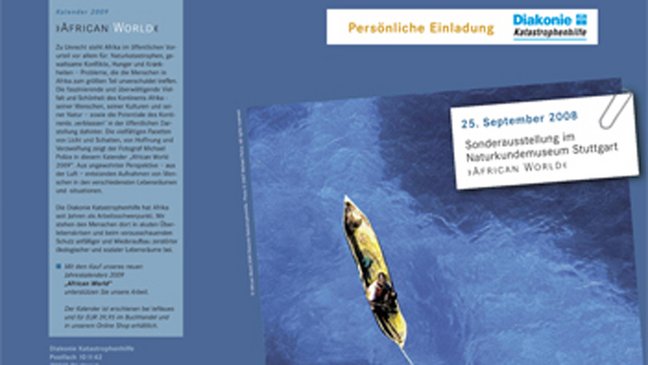 Einladung Sonderausstellung African World