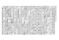 Eine Ansammlung von 3D-Modellen von Ameisen-Unterkiefern