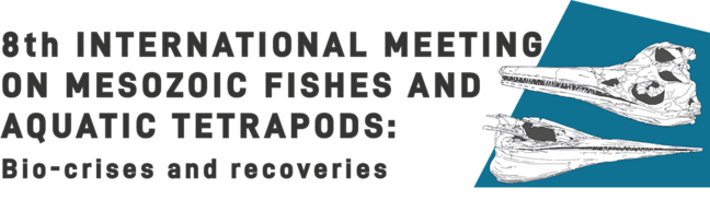 Logo Tagung Mesozoic Fishes 2023