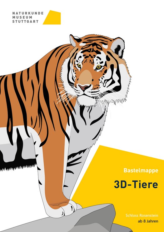 Cover Bastelmappe 3D-Tiere