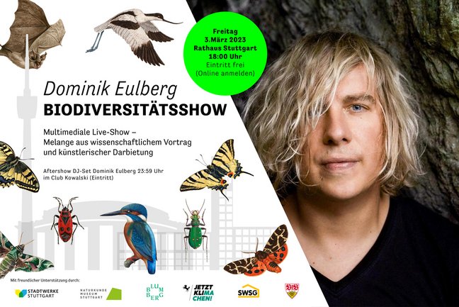 Plakatmotiv Biodiversitätsshow Dominik Eulberg