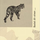 Titelbild Bastelbogen Tiger