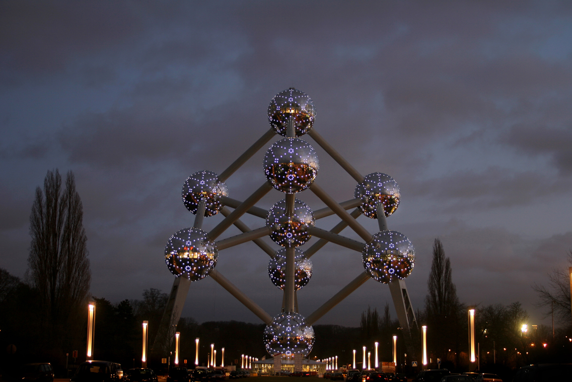 Atomium in Brüssel, Belgien