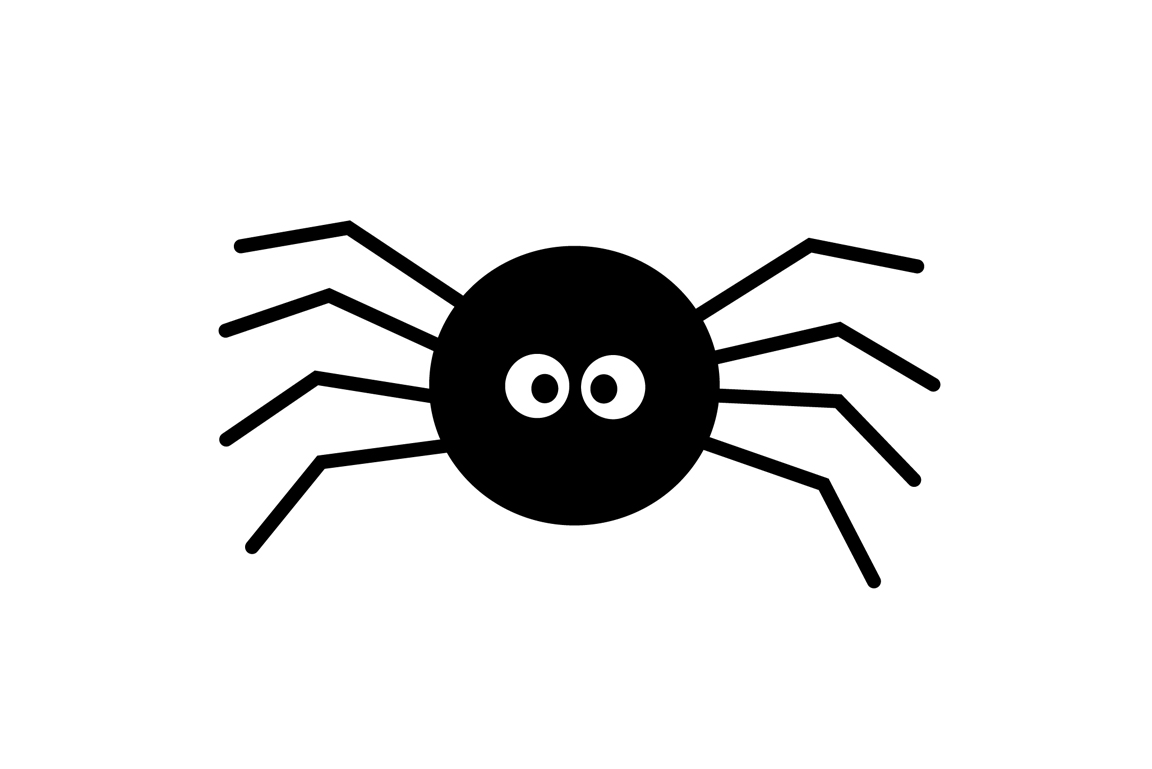 Cartoon-Spinne