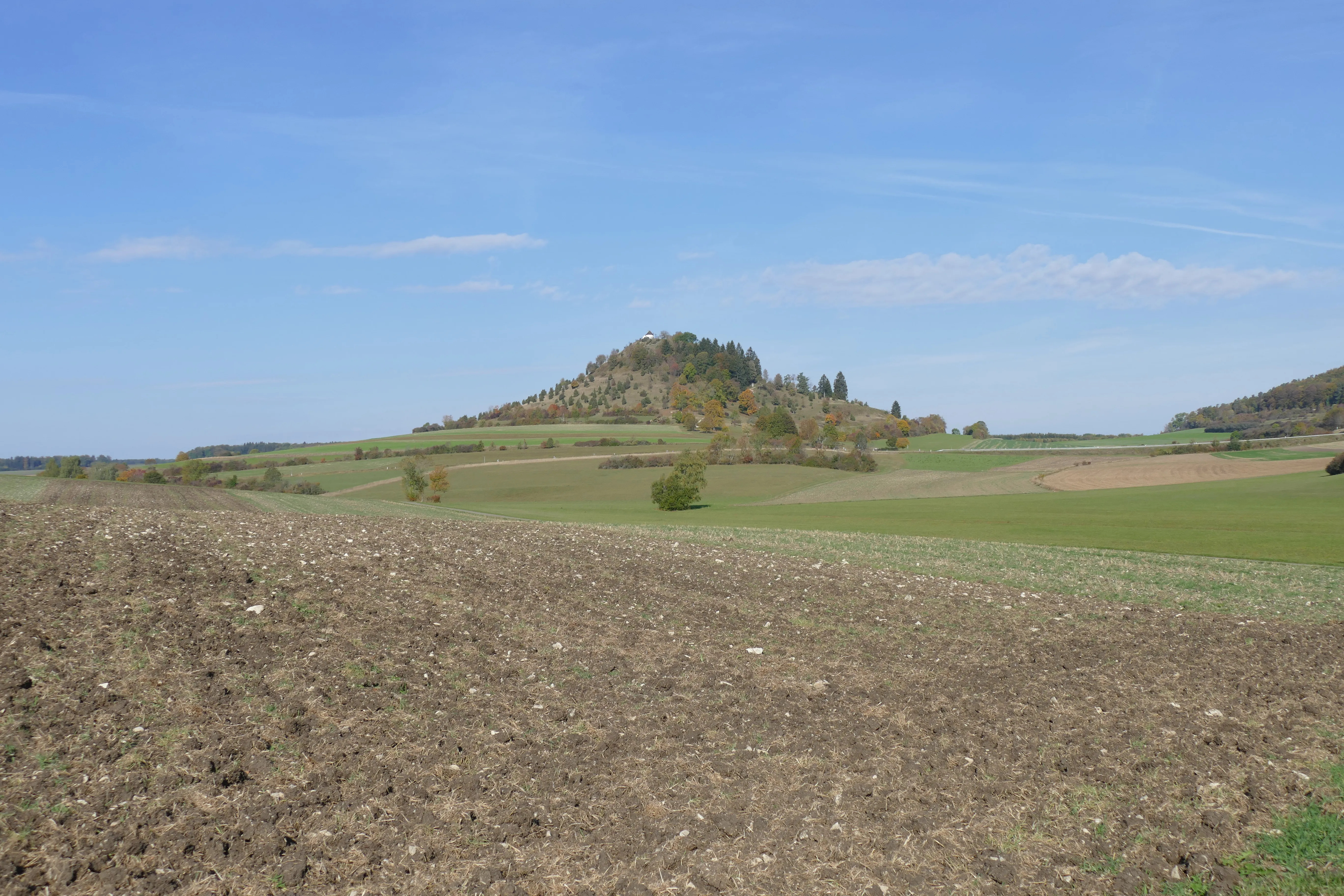Acker auf Schwäbischer Alb
