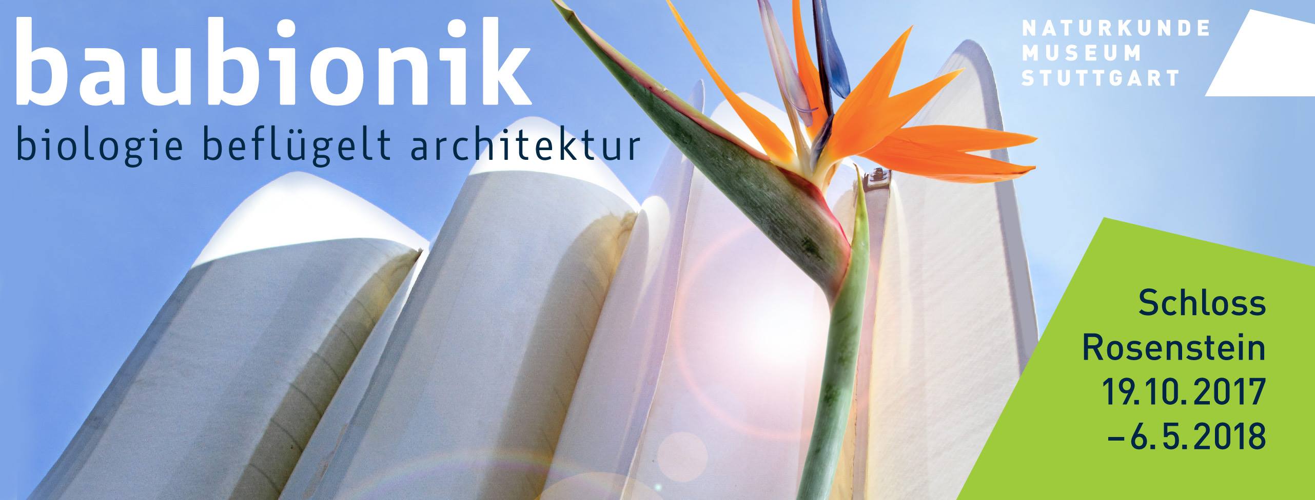 Titelbild der Sonderausstellung Baubionik