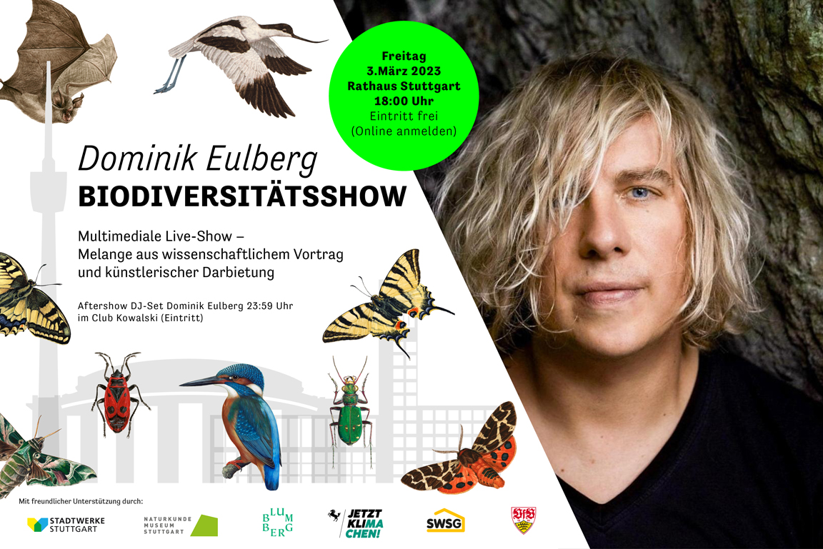 Plakatmotiv Biodiversitätsshow Dominik Eulberg