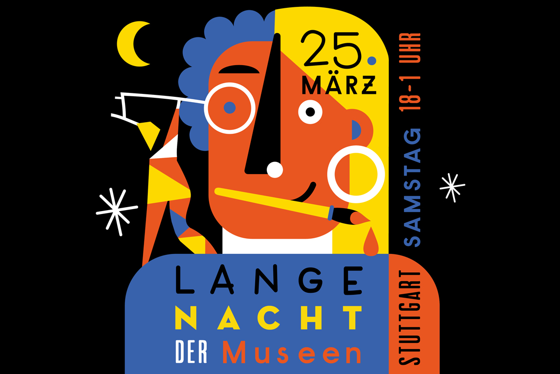 Plakatmotiv Lange Nacht der Museen 2023